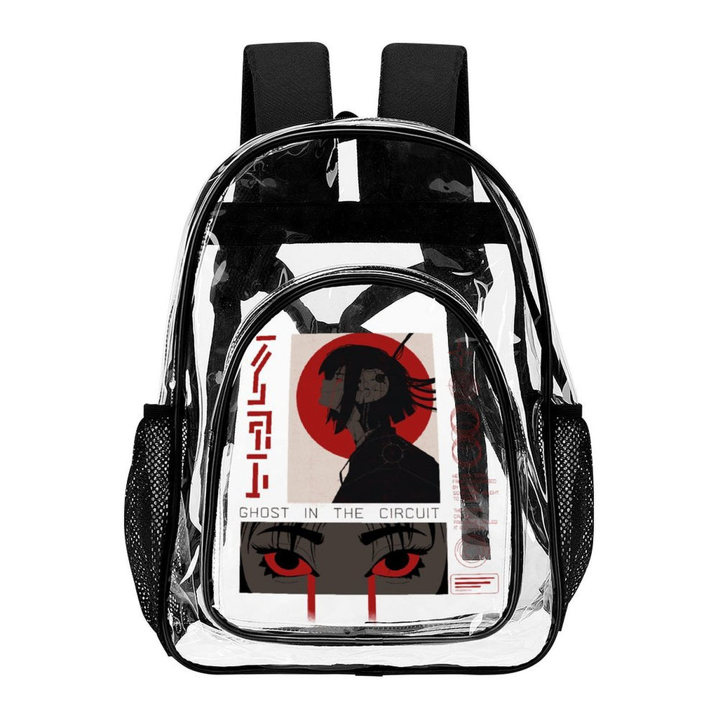 Ghost in the Circuit Clear Backpack