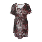 ANTIBrand Basilisk Skin Elastic Waist Dress