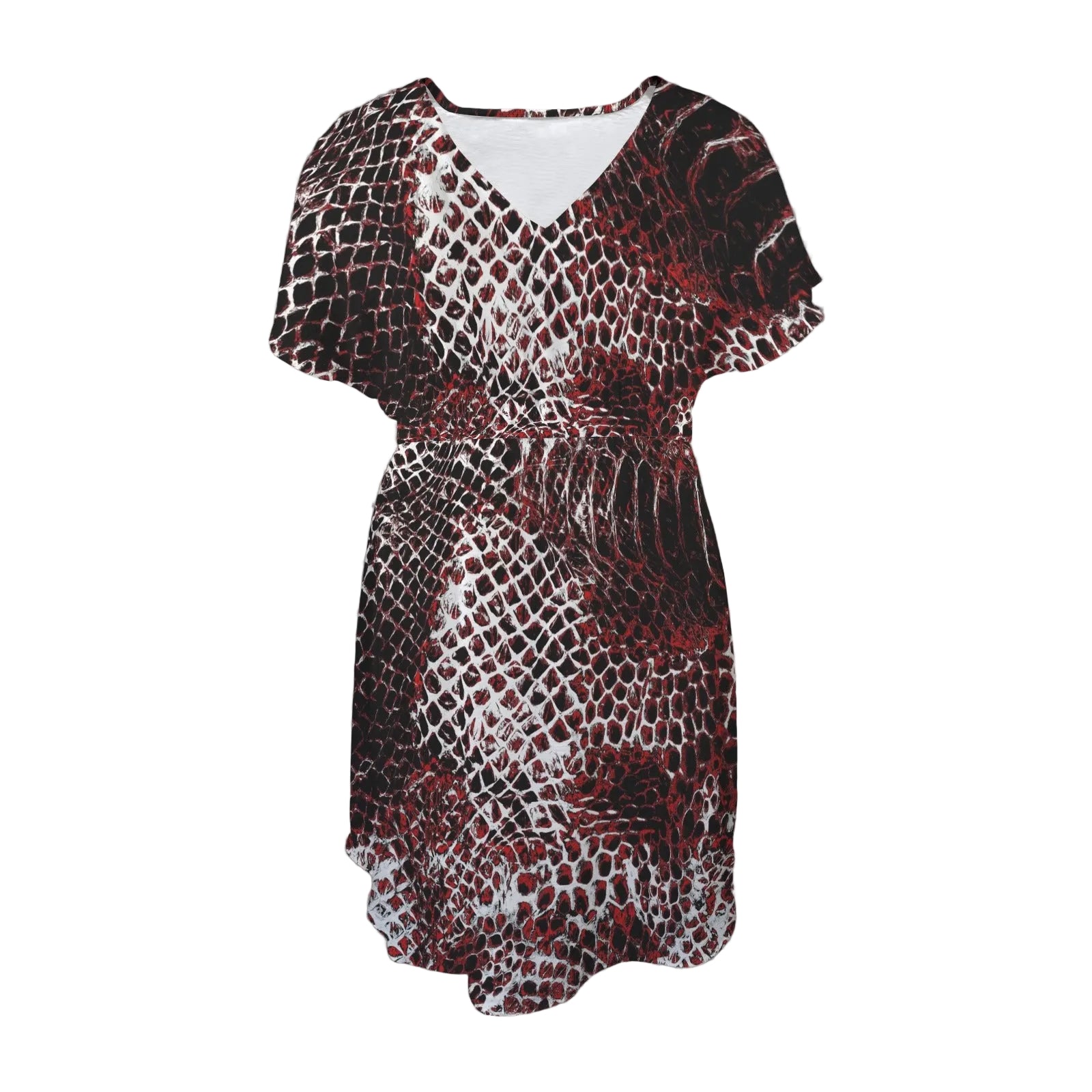 ANTIBrand Basilisk Skin Elastic Waist Dress