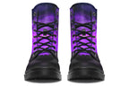 ANTIBrand 1999 Boots - Gothic Purple Twilight Lace-Up Boots