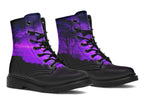 ANTIBrand 1999 Boots - Gothic Purple Twilight Lace-Up Boots