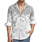 Tumbling Skulls Mens Shirt