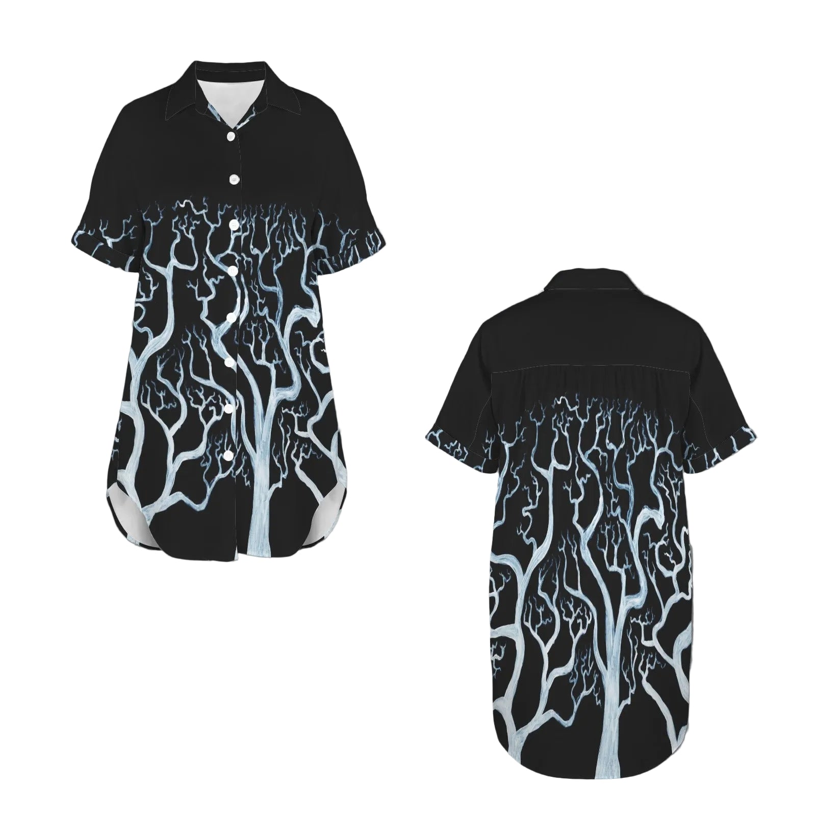 ANTIBrand x DevilBoy Crooked Forest Shirt Dress