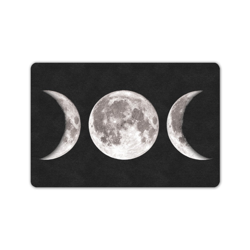 Triple Moon Goddess Doormat