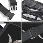 Triple Moon Goddess Belt Bag