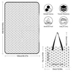 Custom Foldable Portable Picnic Mat Outdoor Camping Blanket