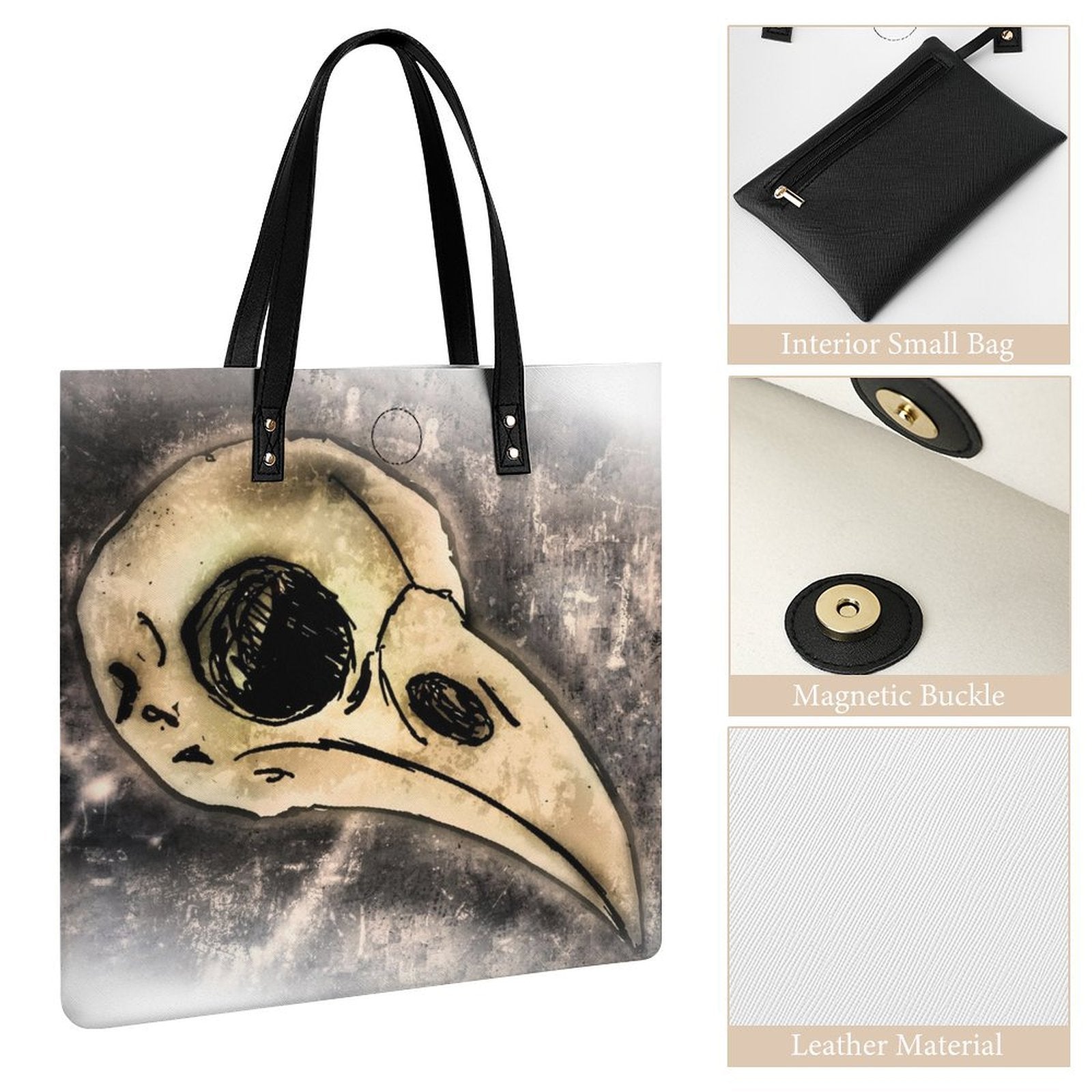 ANTIBrand x Jonny Seven Faux Leather Tote