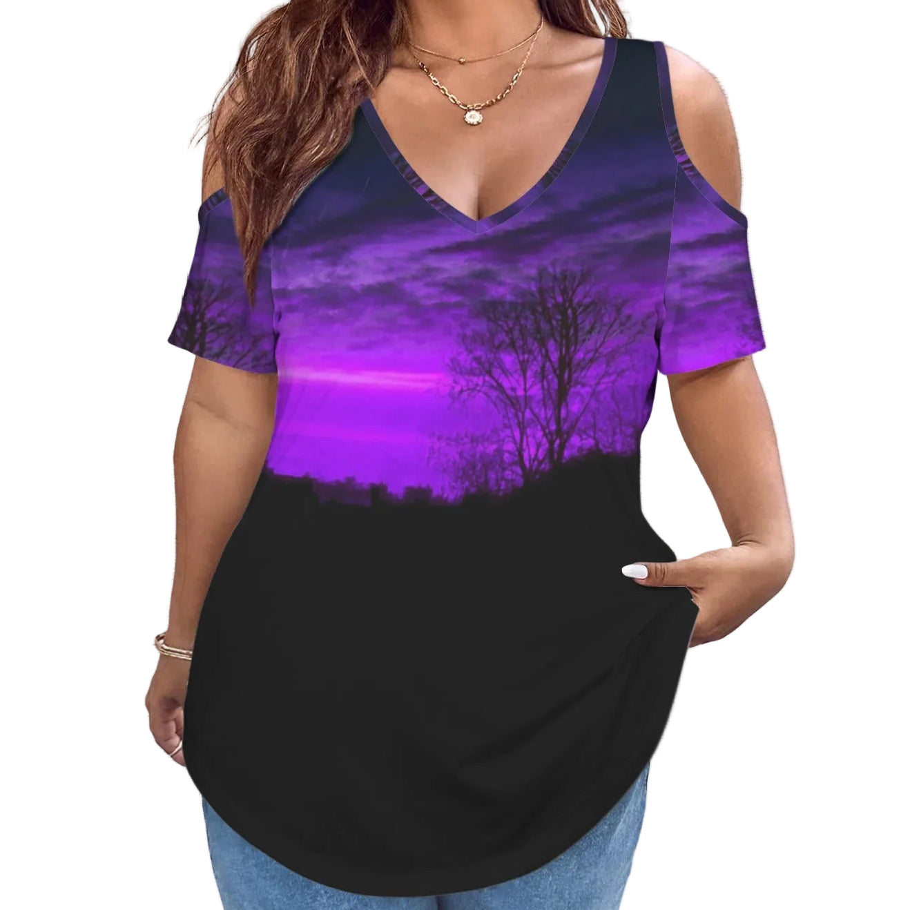 ANTIBrand 1999 Cold Shoulder Top