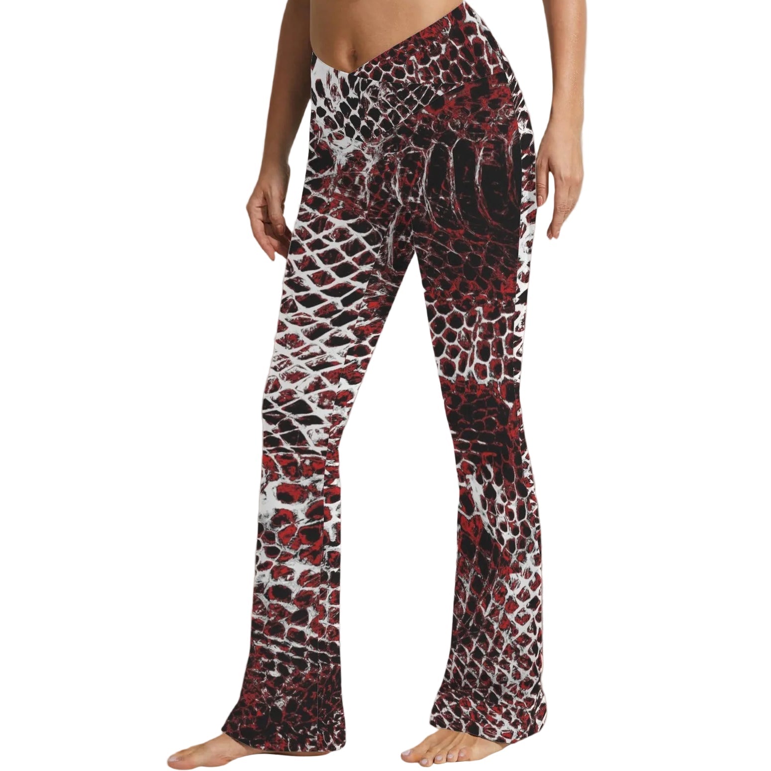 ANTIBrand Activewear Basilisk Skin Yoga Flares