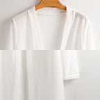 Polka Bats Lightweight Long Cardigan