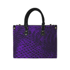 Shedding Skin Purple Demon Skin Handbag