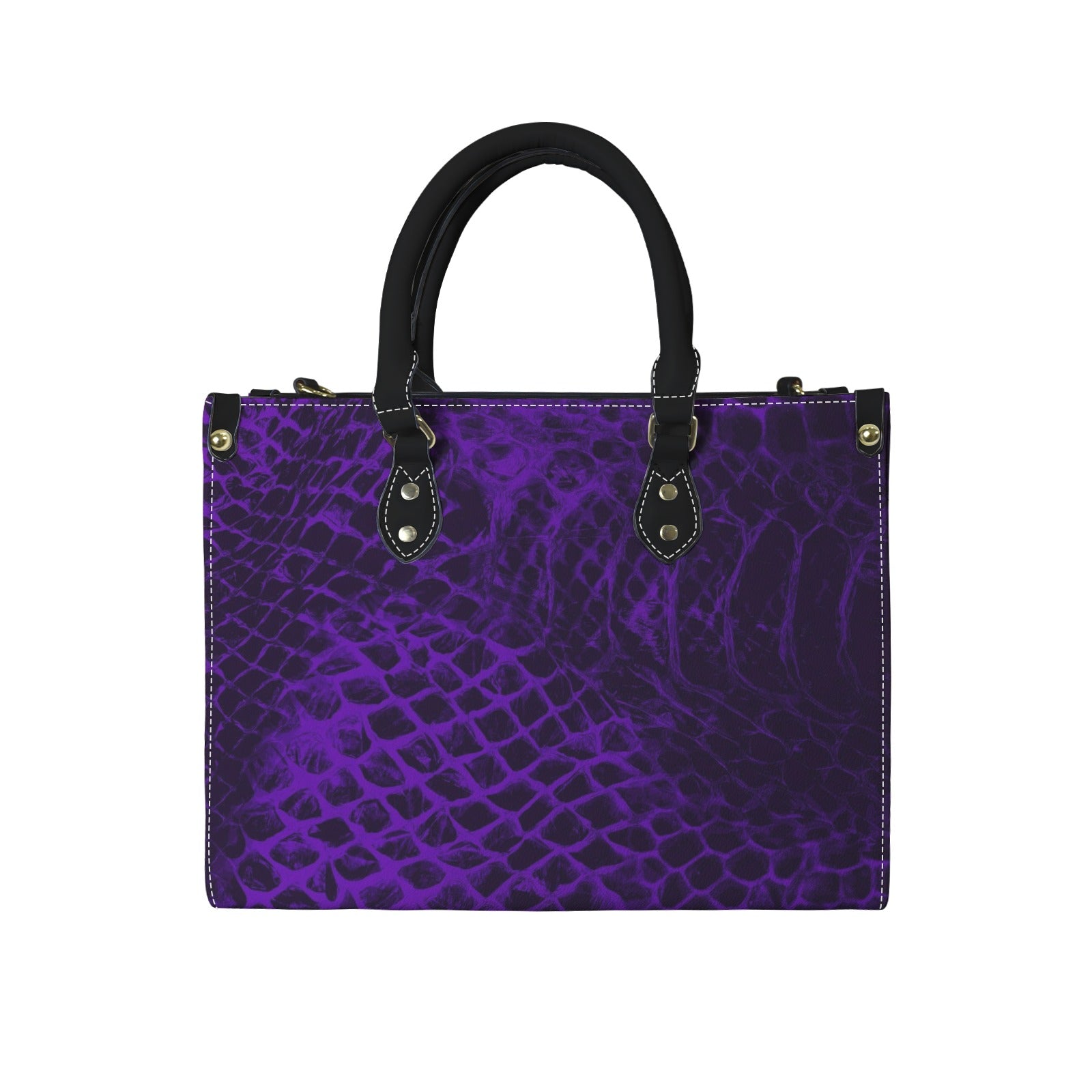 Shedding Skin Purple Demon Skin Handbag