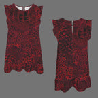 ANTIBrand Bloodscale Ruffle Mini Dress