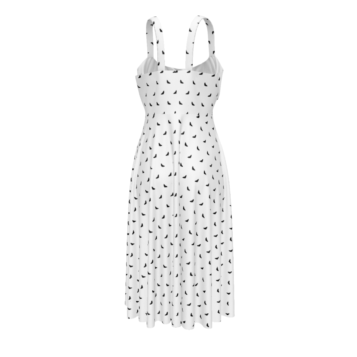 Polka Bats Floaty Dress