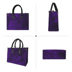 Shedding Skin Purple Demon Skin Handbag