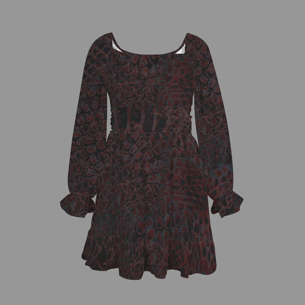ANTIBrand Wyvern Skin Tie Back Dress