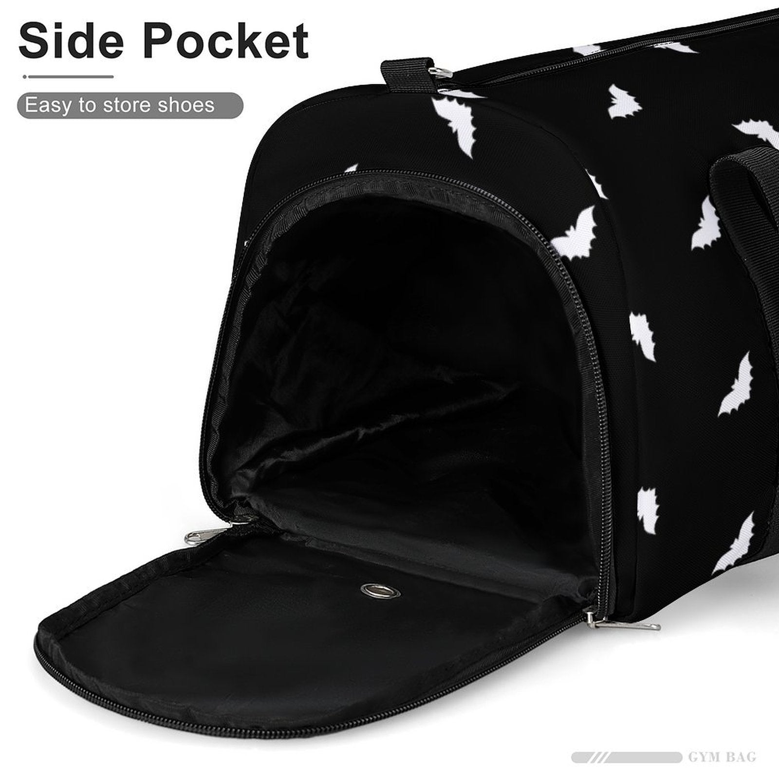 Bats on Repeat Gym Bag