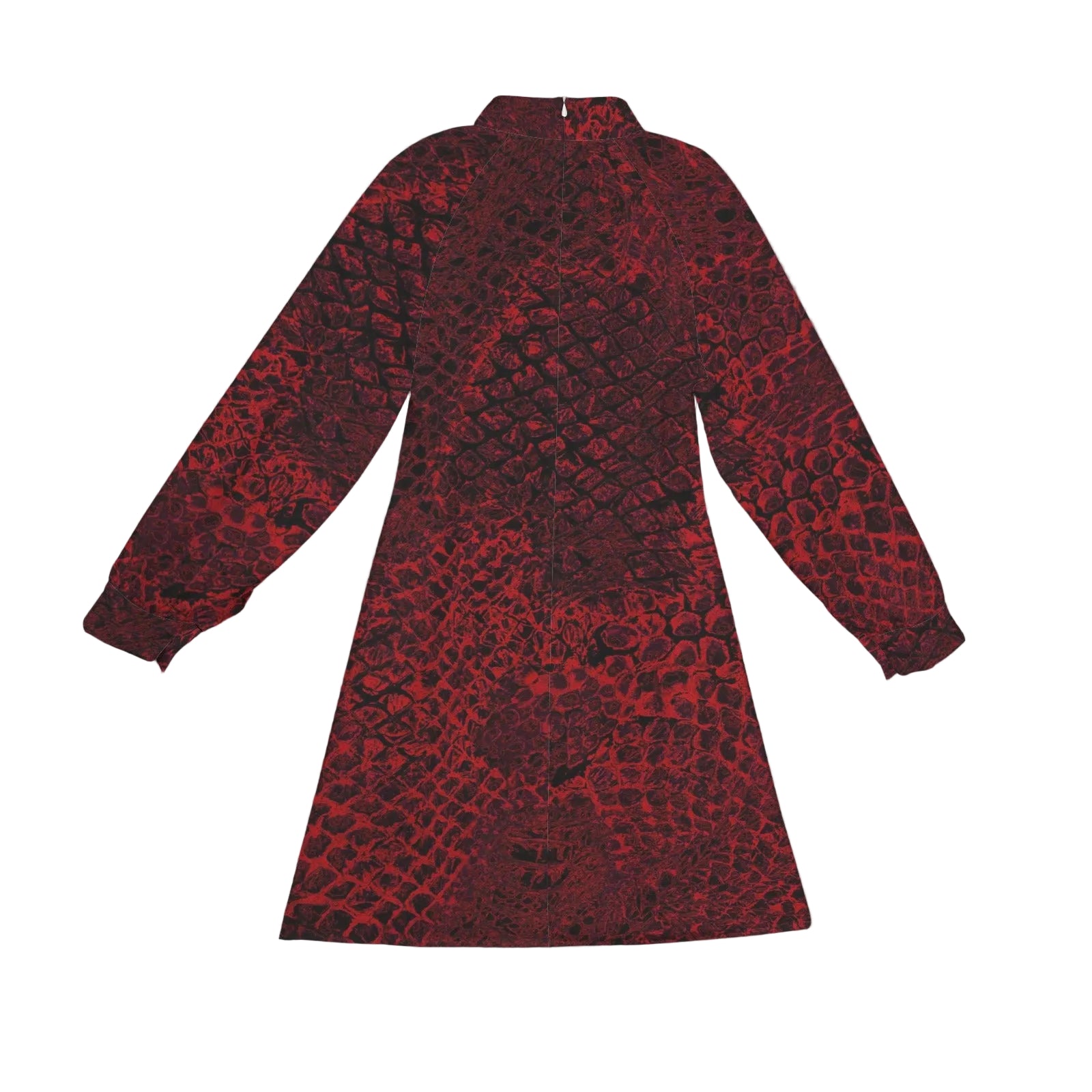 ANTIBrand Bloodscale Lantern Sleeve Mini Dress