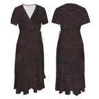 ANTIBrand Shedding Skin Wyvern Skin Wrap Dress