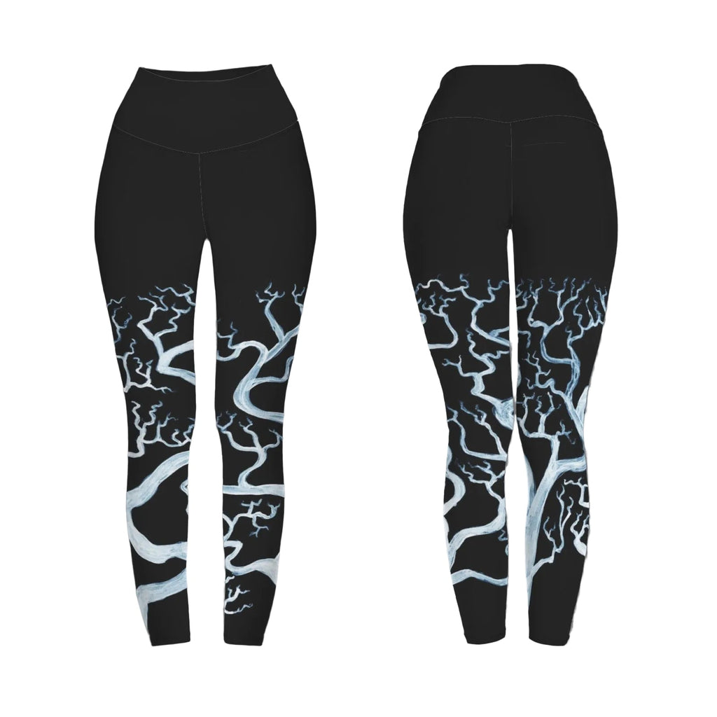 ANTIBrand x DevilBoy Crooked Forest High Waist Leggings