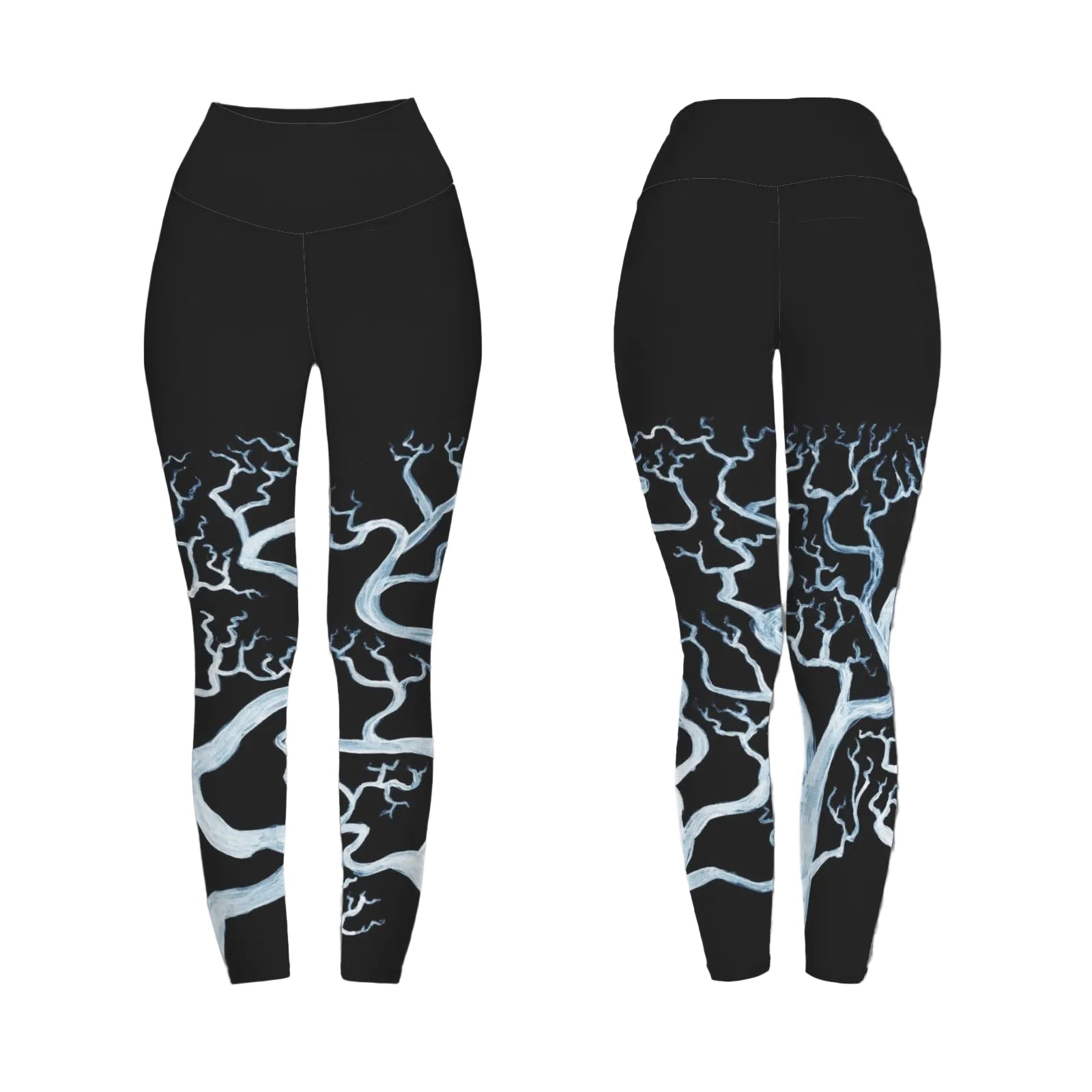ANTIBrand x DevilBoy Crooked Forest High Waist Leggings