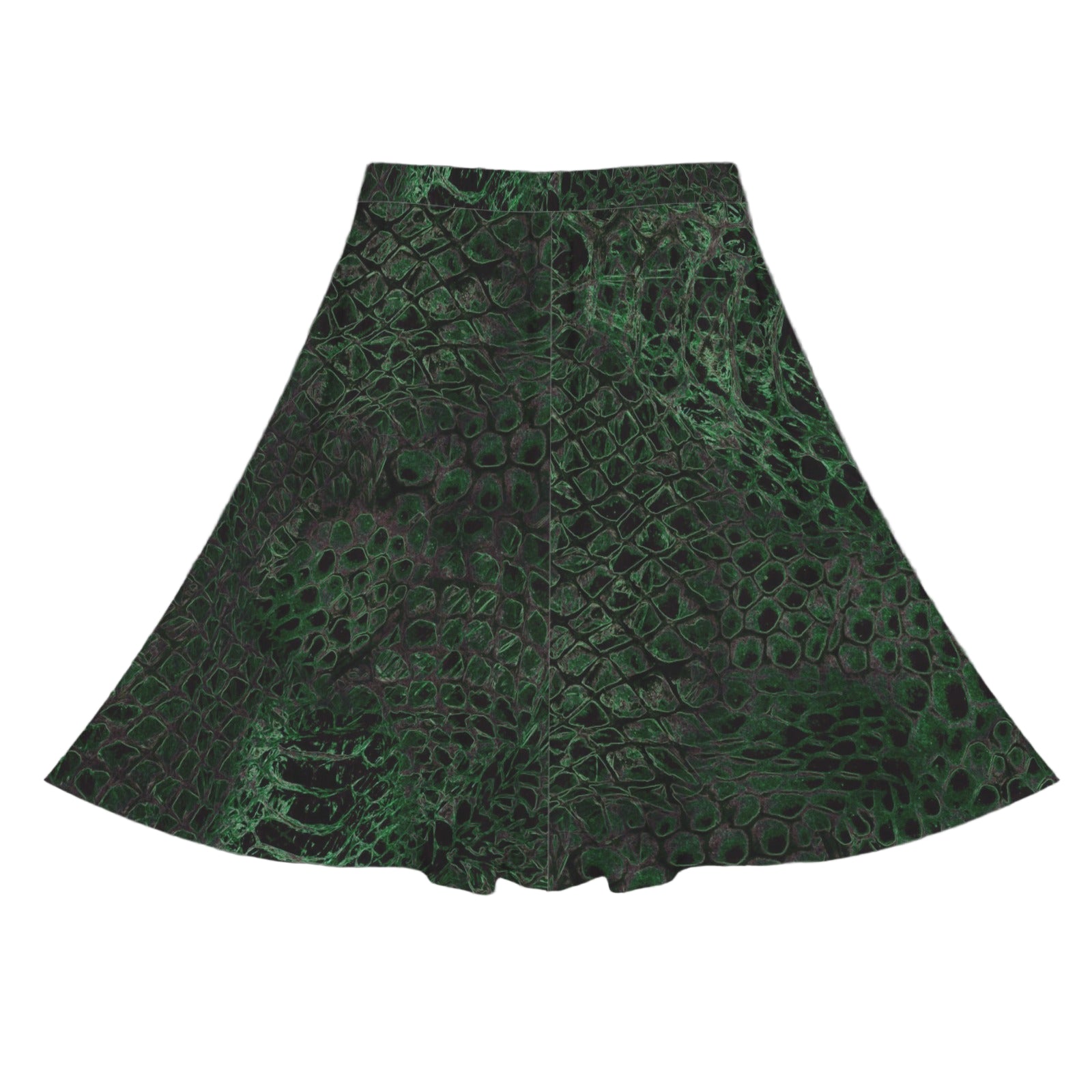 ANTIBrand Shedding Skin Dragon Skin Midi Skirt with Pockets