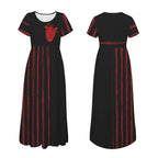 ANTIBrand Uncaged Heart Maxi Dress with Pockets