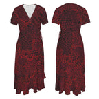 ANTIBrand Bloodscale Wrap Dress