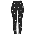 ANTIBrand super stretch leggings with white bats print