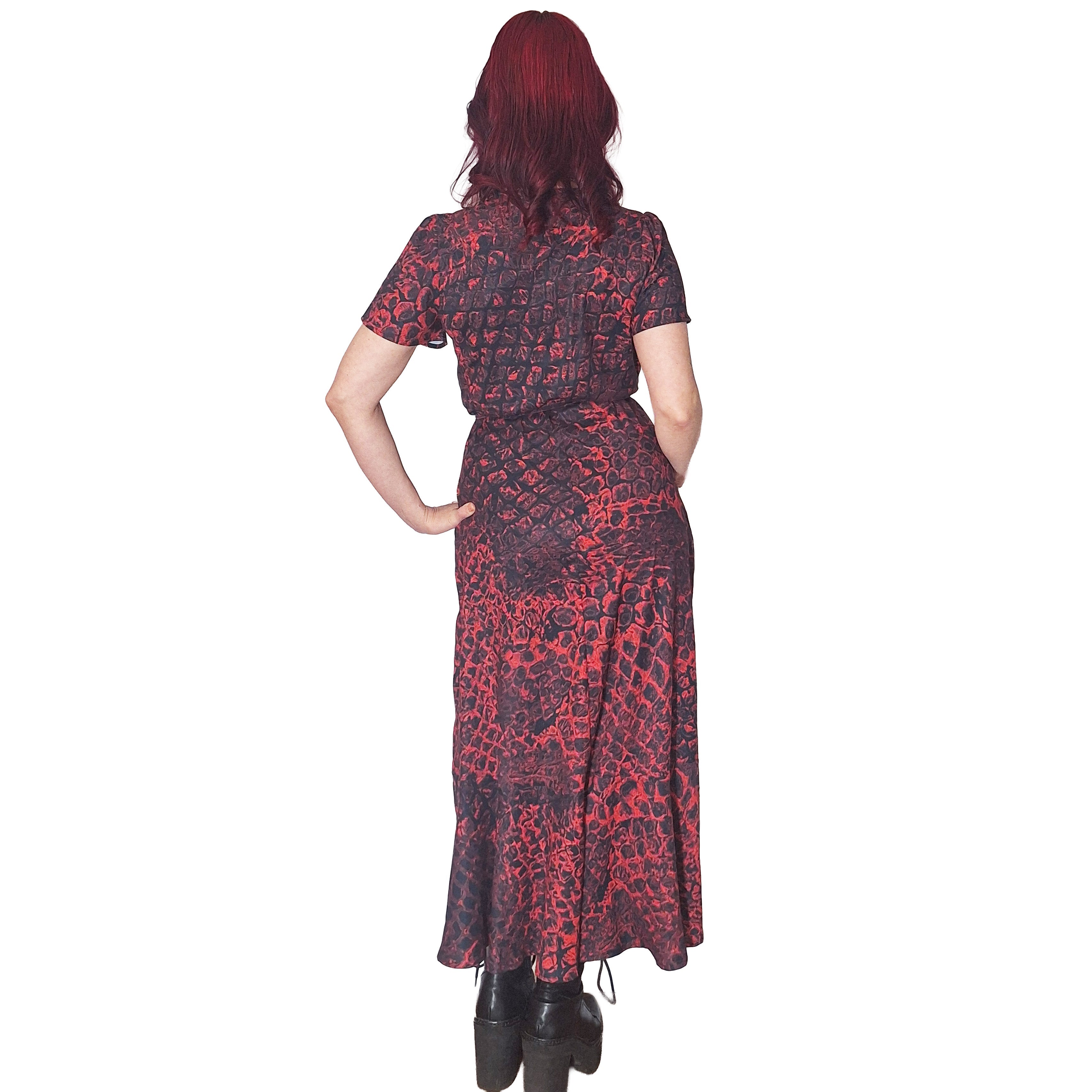 ANTIBrand Bloodscale Wrap Dress