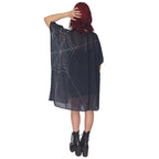 ANTIBrand Caught in Your Web Chiffon Shawl