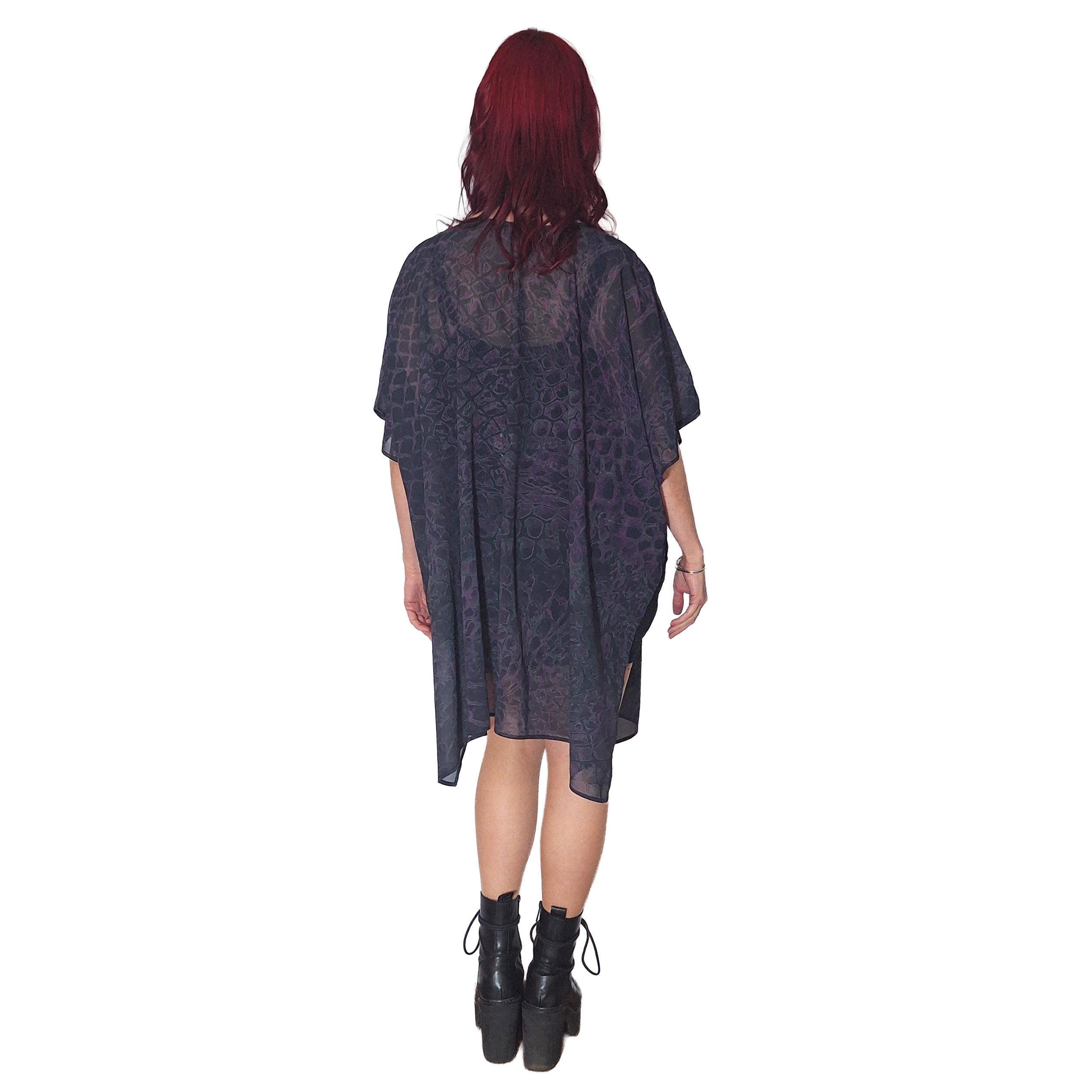 ANTIBrand Hydra Skin Chiffon Style Shawl