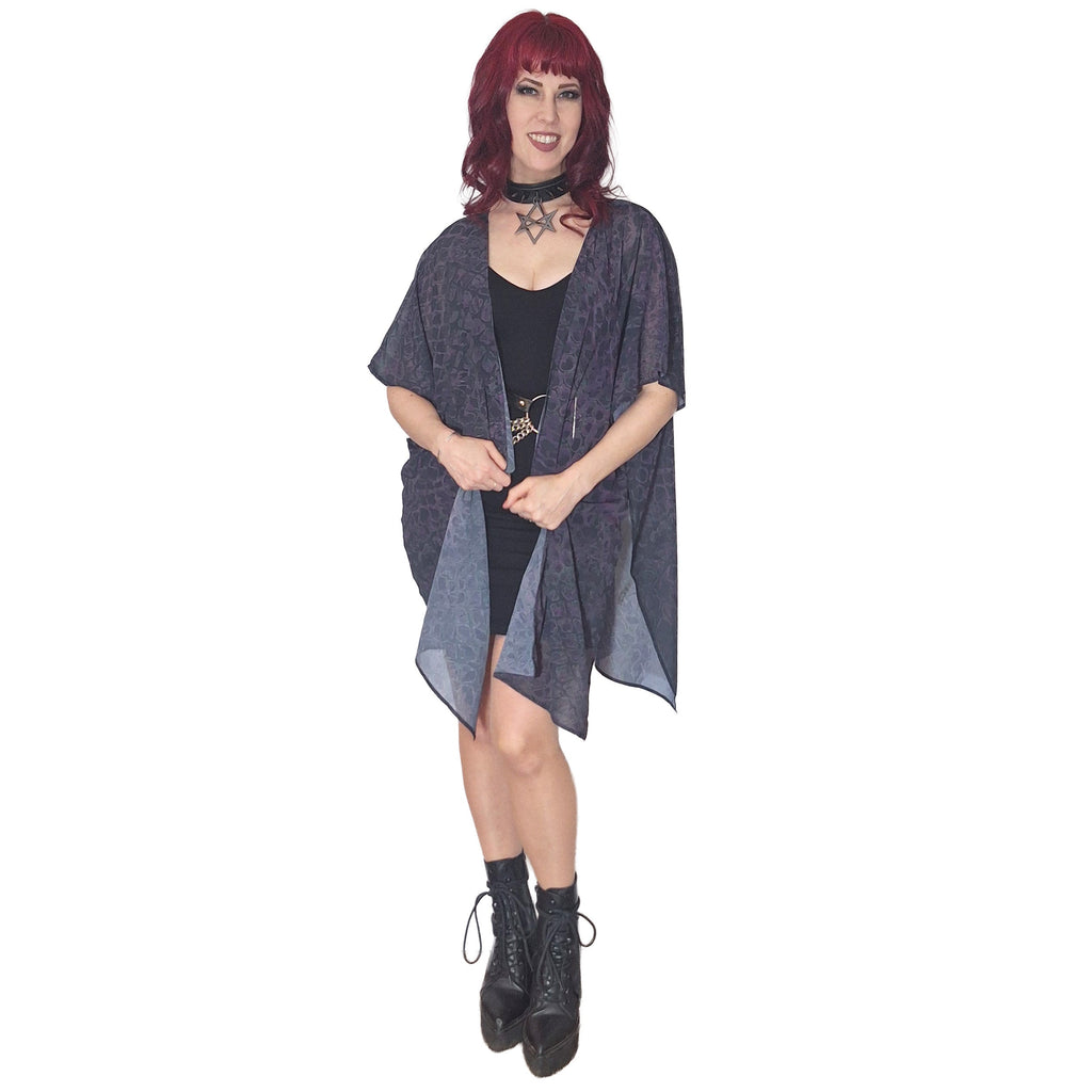 ANTIBrand Hydra Skin Chiffon Style Shawl