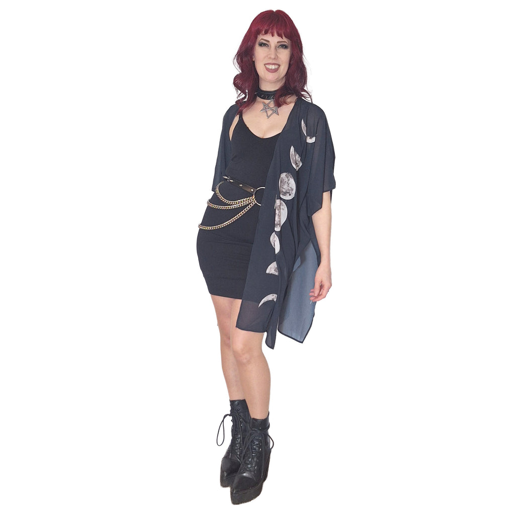 ANTIBrand Moon Phases Chiffon Shawl