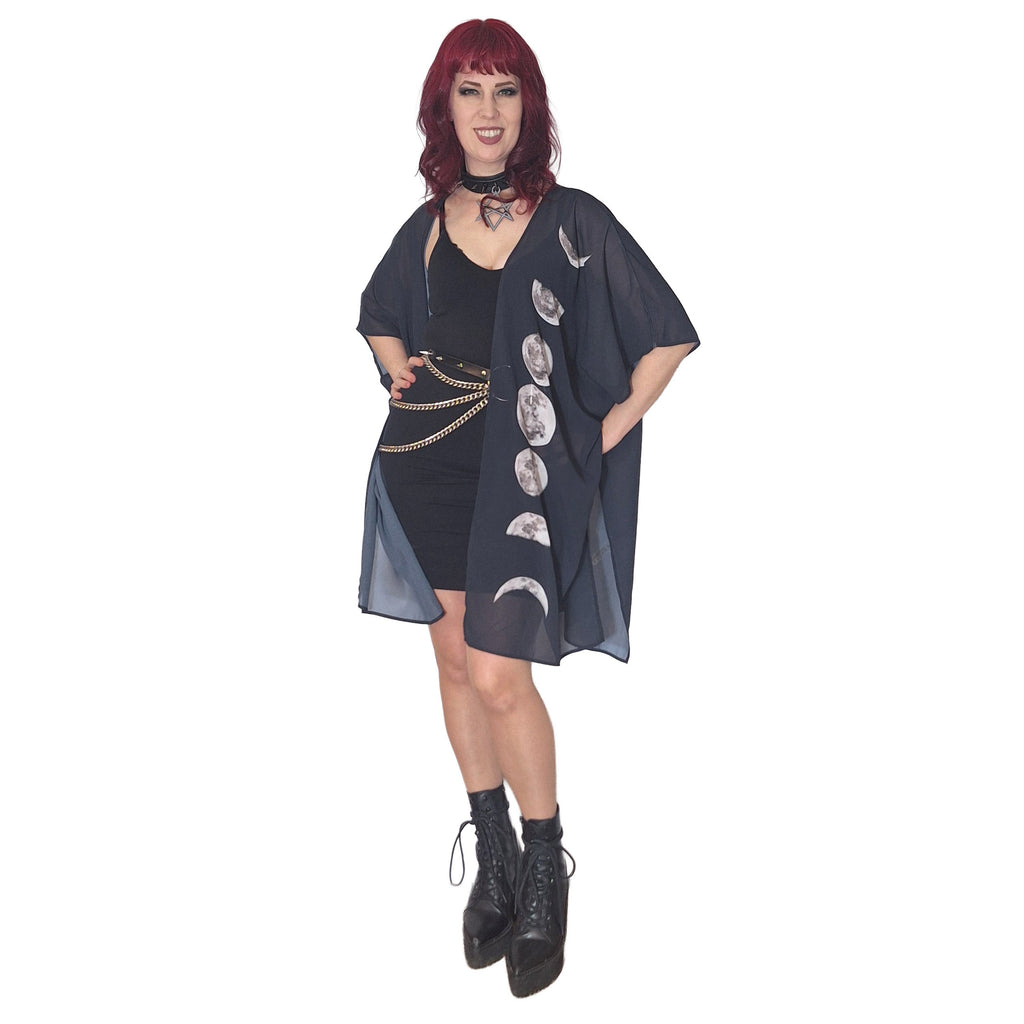 ANTIBrand Moon Phases Chiffon Shawl