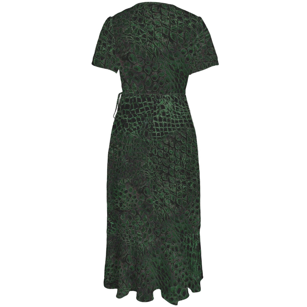 ANTIBrand Shedding Skin Dragon Skin Wrap Dress
