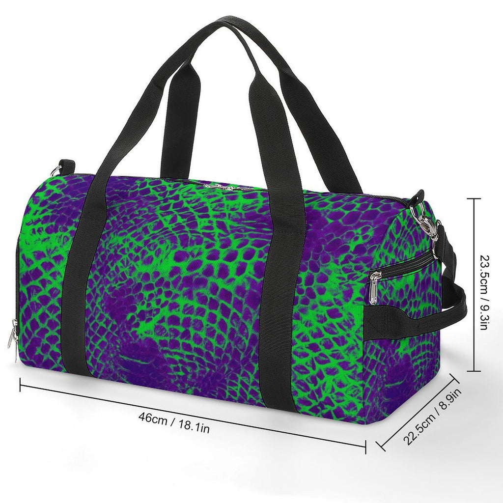 ANTIBrand Monster Skin duffle for alternative sports fashion