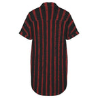 ANTIBrand Take My Heart shirt dress with heart motif and red stripes