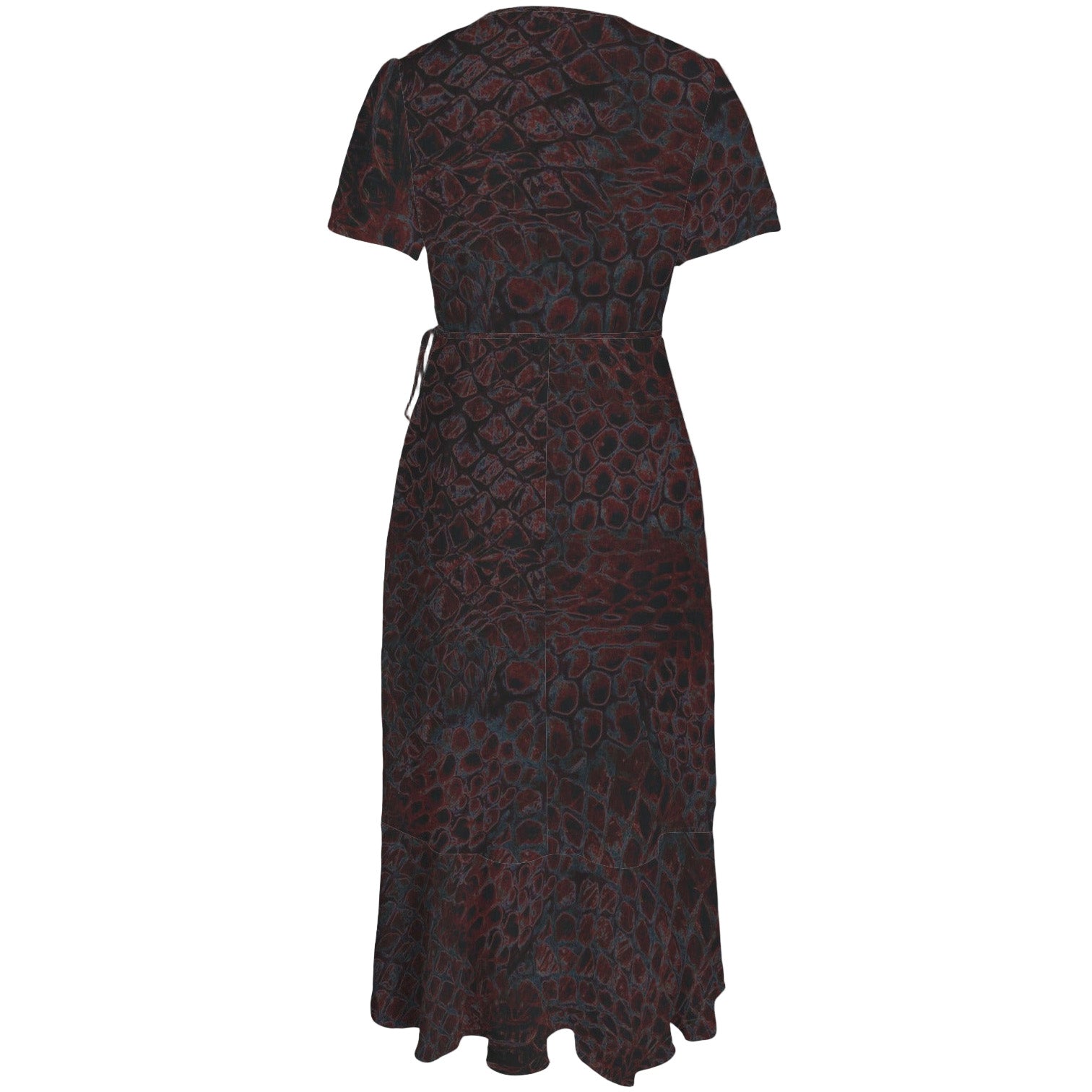 ANTIBrand Shedding Skin Wyvern Skin Wrap Dress