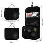 ANTIBrand alternative cosmetic organizer spiderweb print black