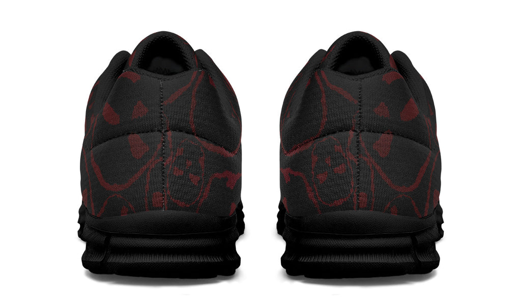 ANTIBrand Tumbling Blood Skulls Active Trainers