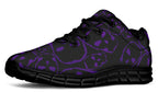 ANTIBrand Tumbling Purple Skulls Active Trainers