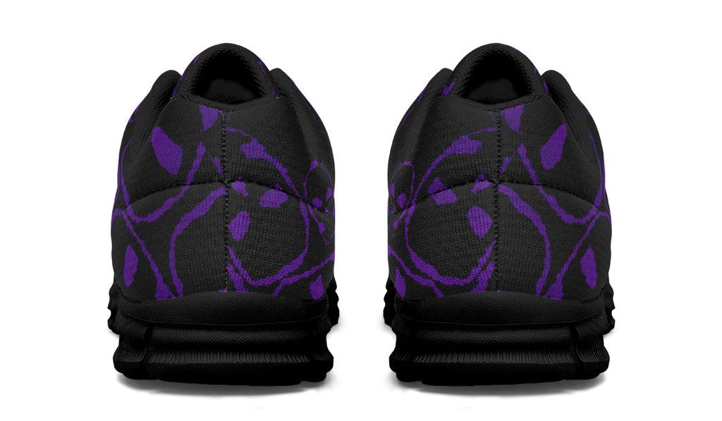 ANTIBrand Tumbling Purple Skulls Active Trainers