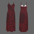 Alternative festival maxi dress women