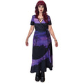 ANTIBrand Graphic Print 1999 Purple Wrap Dress