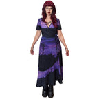 ANTIBrand Graphic Print 1999 Purple Wrap Dress
