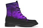 ANTIBrand 1999 Boots - Gothic Purple Twilight Lace-Up Boots