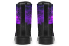 ANTIBrand 1999 Boots - Gothic Purple Twilight Lace-Up Boots
