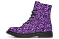 ANTIBrand Amethyst Annihilation Combat Boots – Purple