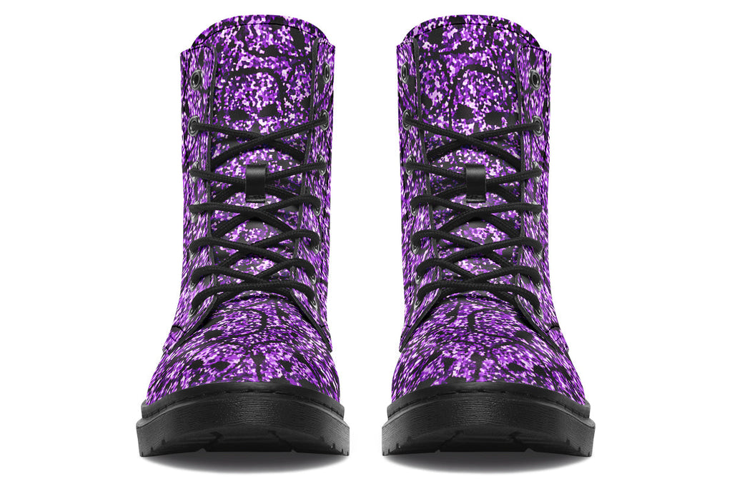 ANTIBrand Amethyst Annihilation Combat Boots – Purple